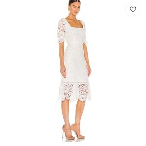 BB Dakota Ivory Lace Dress New With Tags
